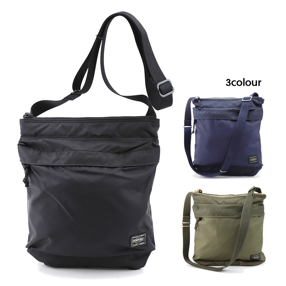 Porter Shoulder Bag Force Khaki